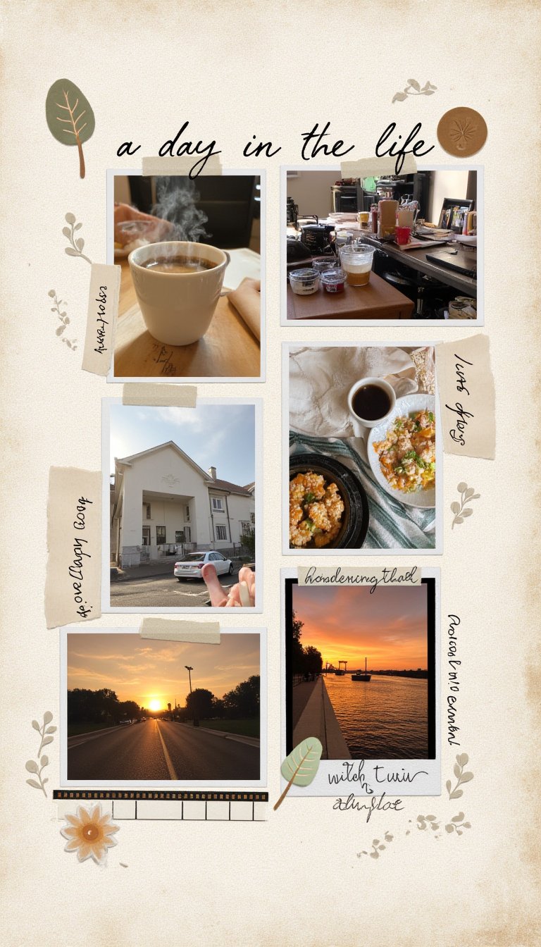 8. "A Day in the Life" Documentary Layout