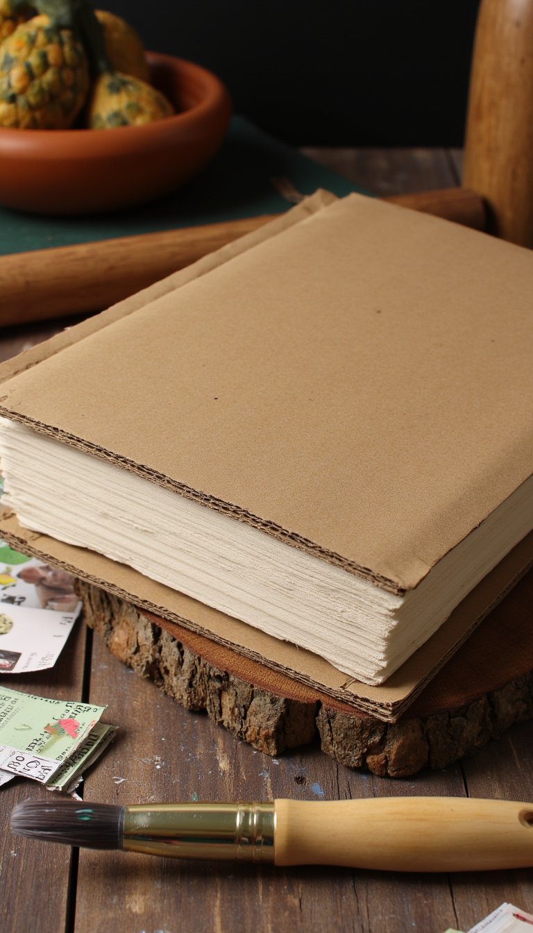 8. Cereal Box & Printer Paper Journal
