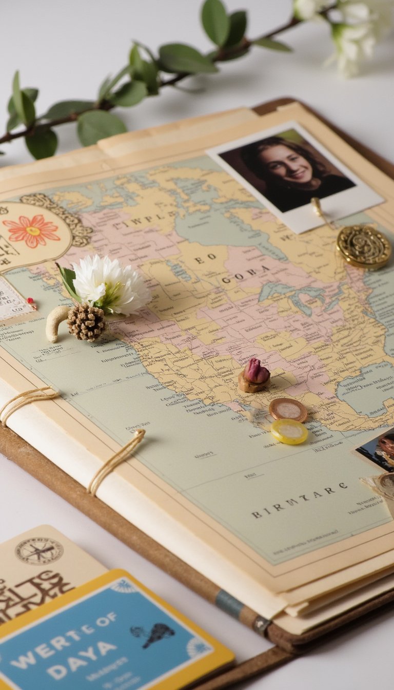 2. A Year of Adventures Map