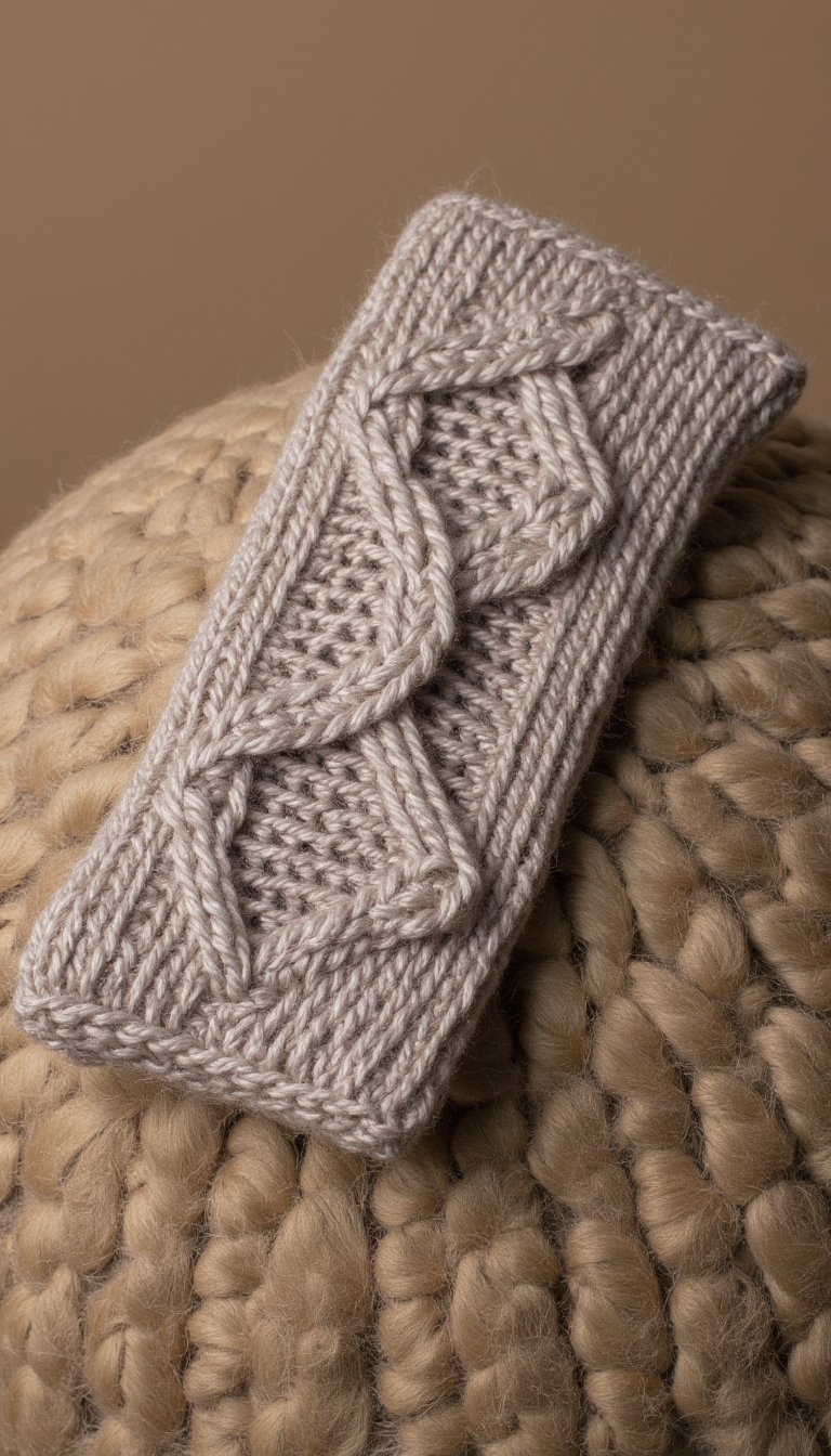 16. Simple Yet Stunning Ear Warmer Headband