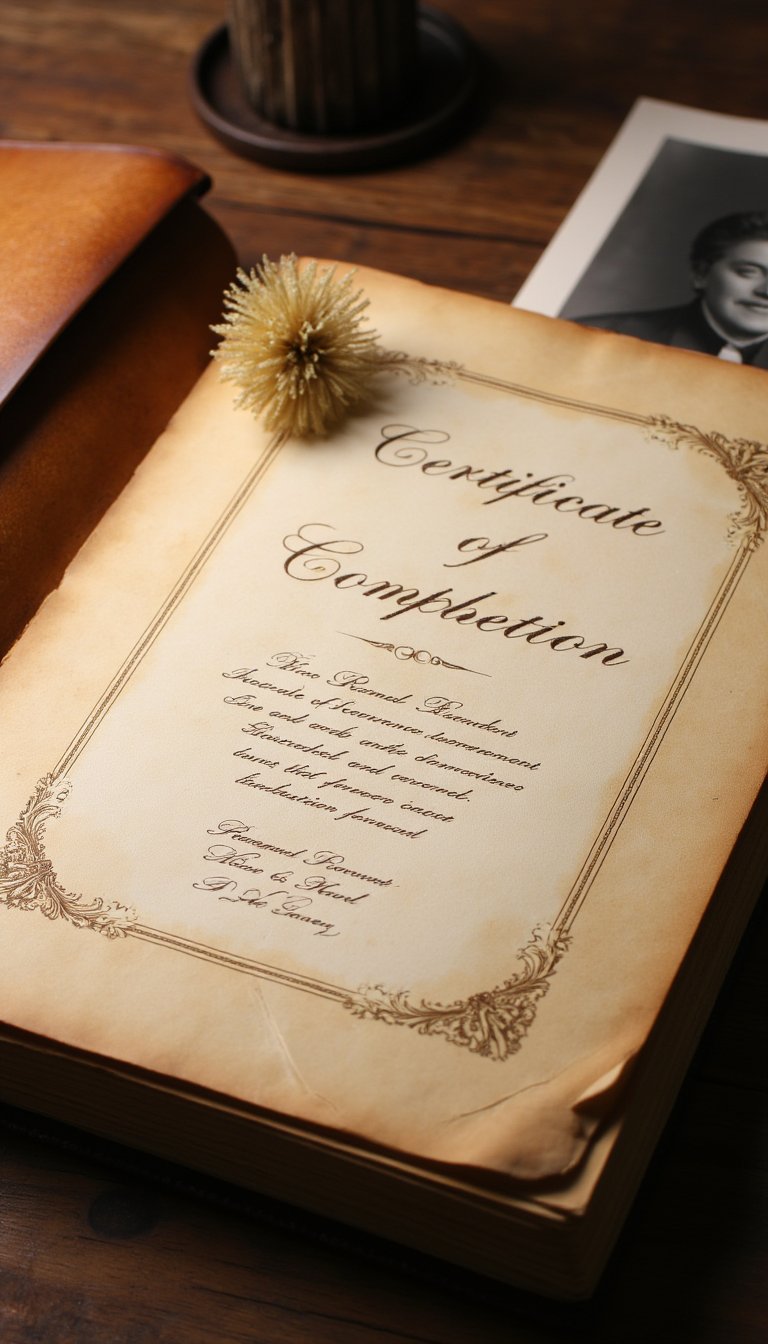 15. "Finished Projects" & Accomplishment Register