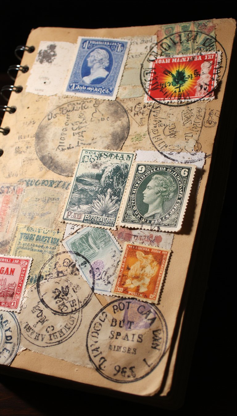 14. Postage Stamp Collage