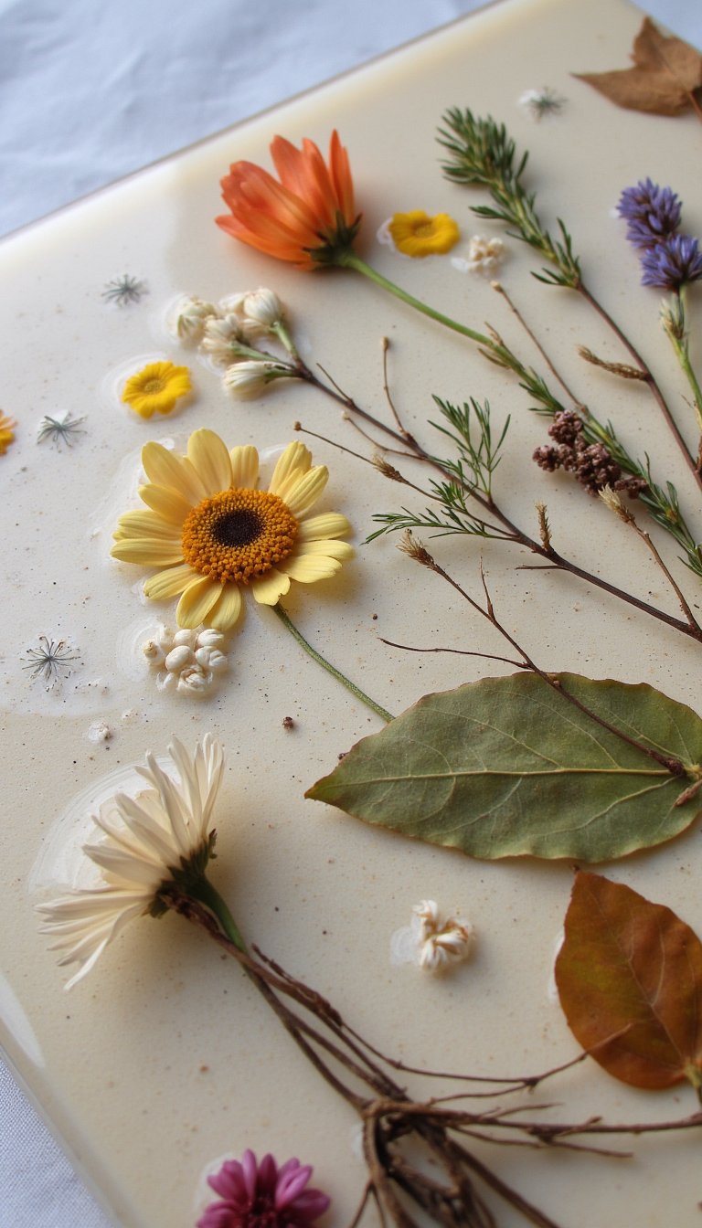 6. Pressed Flower & Botanical Garden