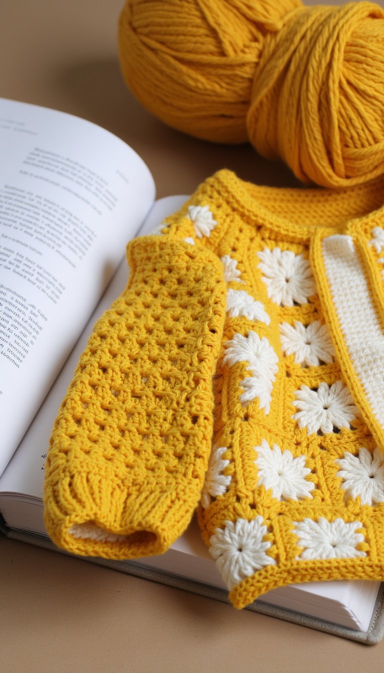 10. A Classic Granny Square Cardigan