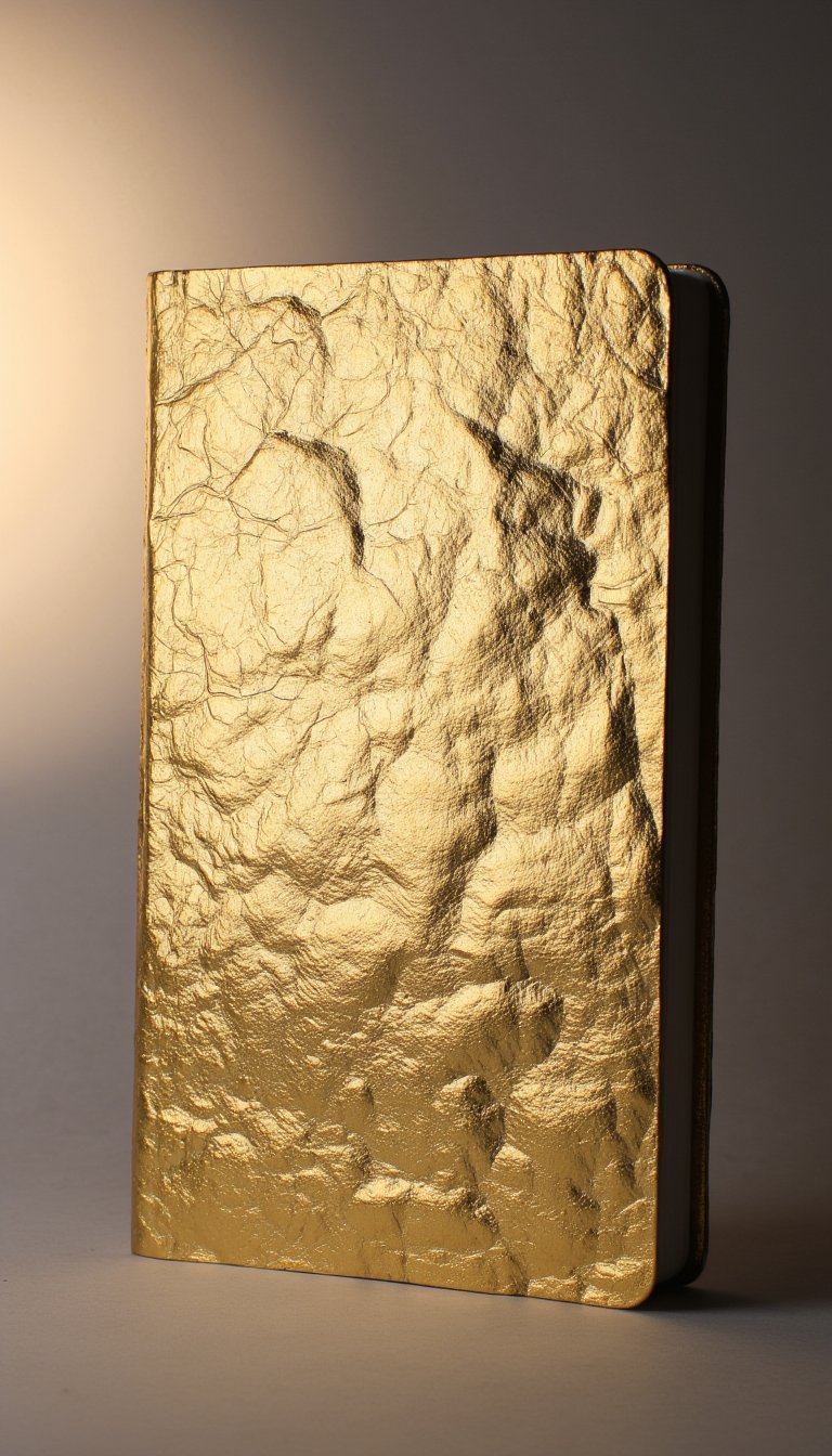 16. Metallic Leafing Accents