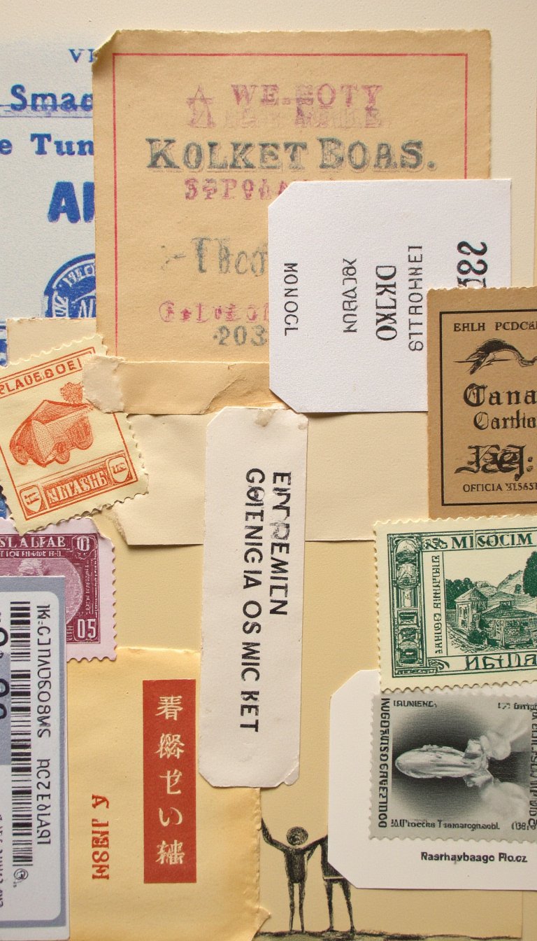 18. Ephemera Collage Pages