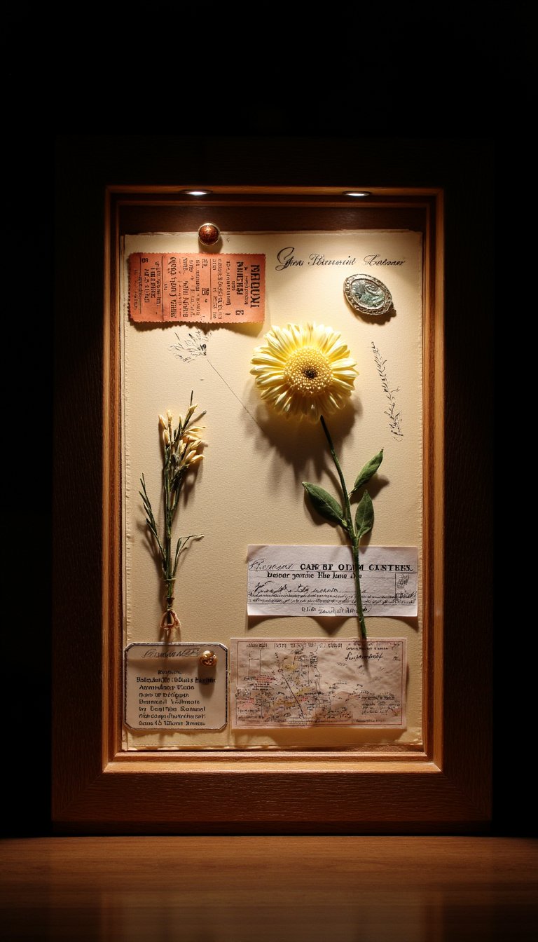 1. The Memory Lane Shadow Box