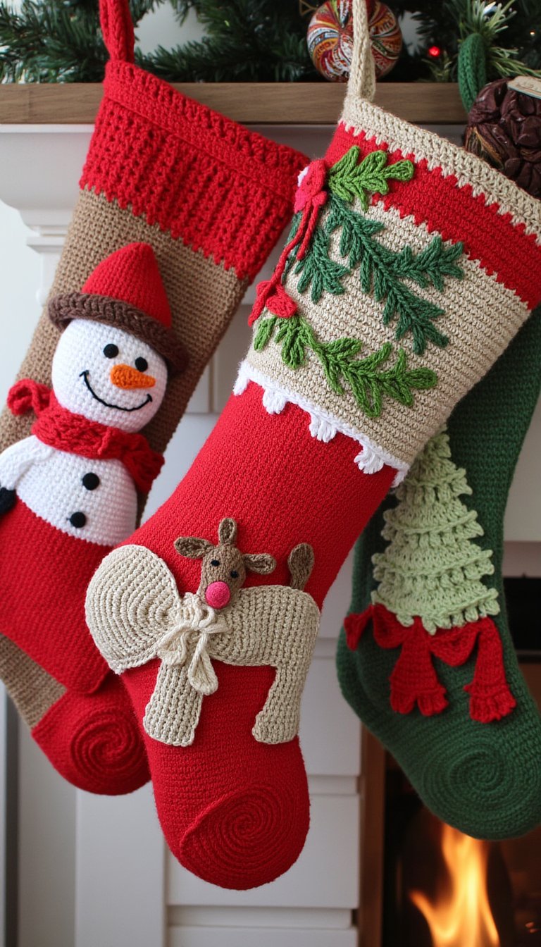 14. Seasonal Holiday Stockings