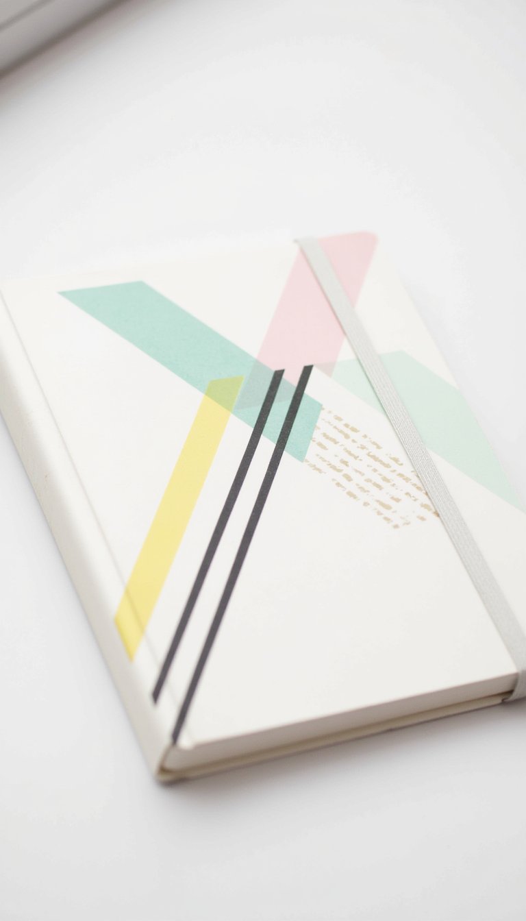 5. Minimalist Washi Tape Geometry