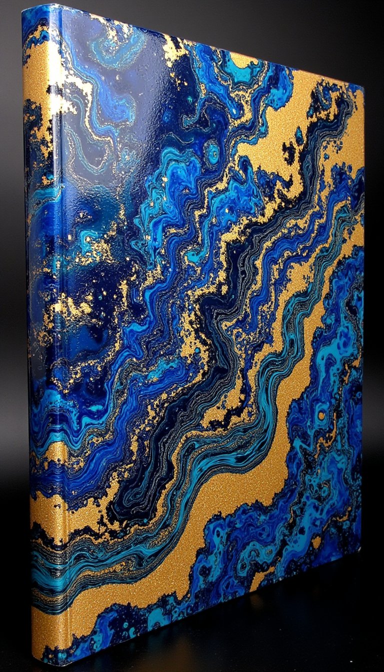 6. Acrylic Pour Art Chaos