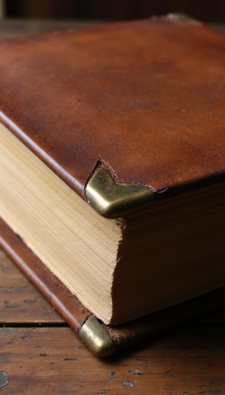 3. Vintage Book Cover Vibe