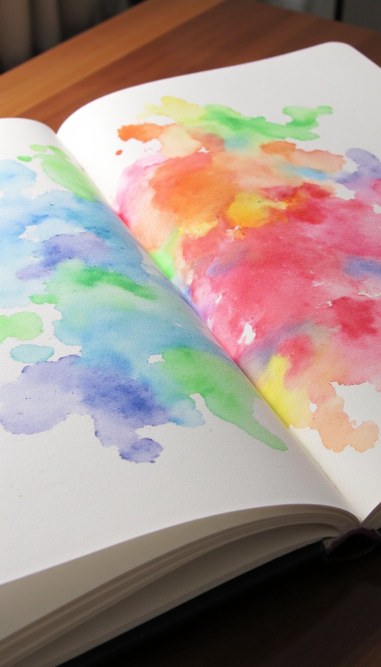 24. A "Color Your Mood" Abstract Art Entry