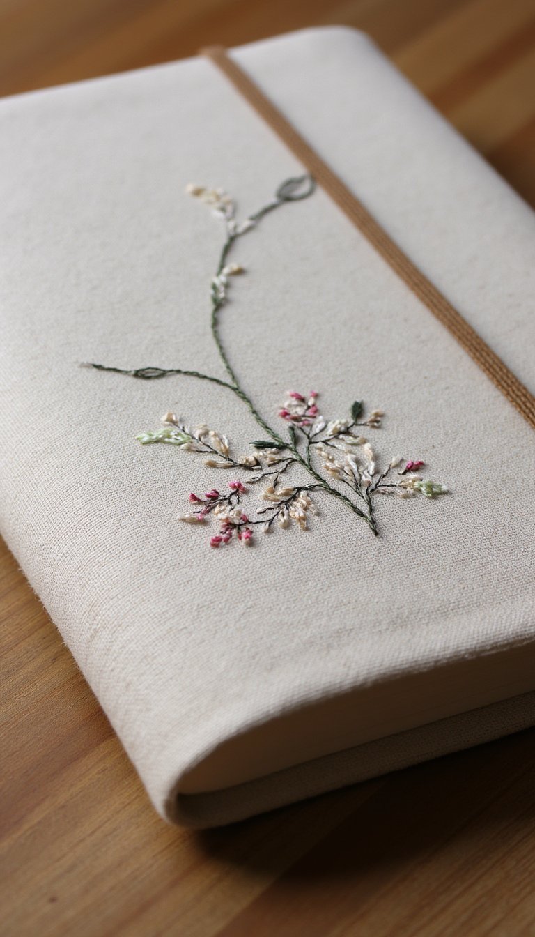 17. Cross-Stitch on Fabric-Covered Board