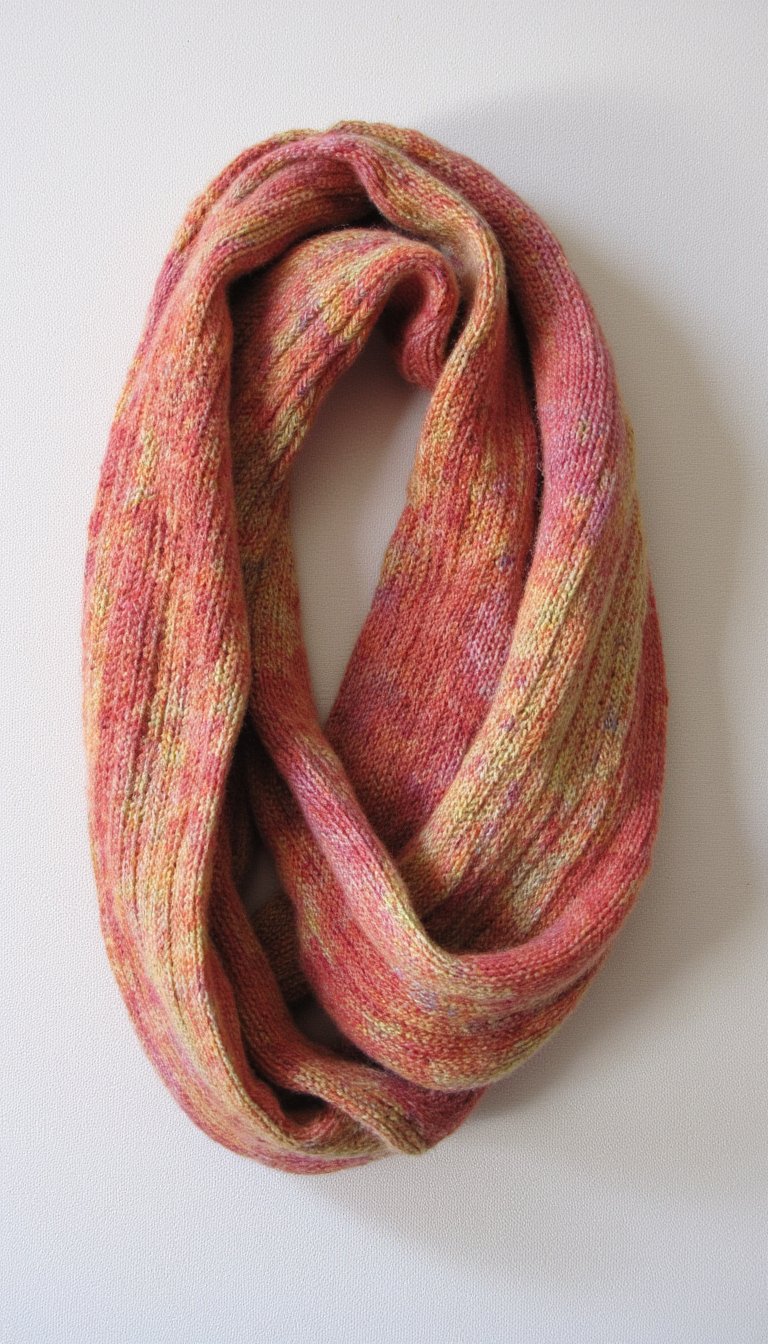 7. One-Skein Infinity Scarf