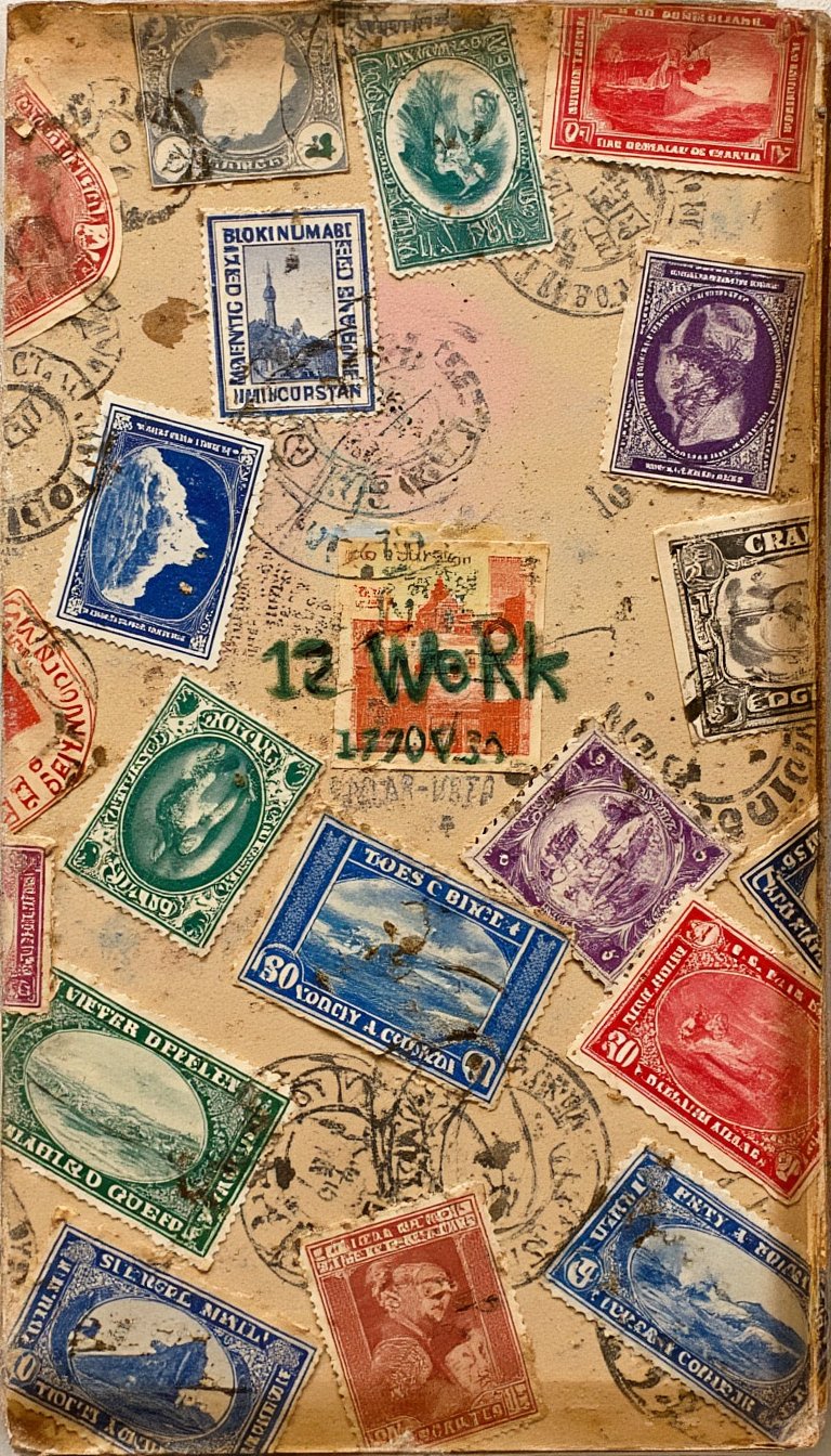 20. Vintage Postage Stamp Collection