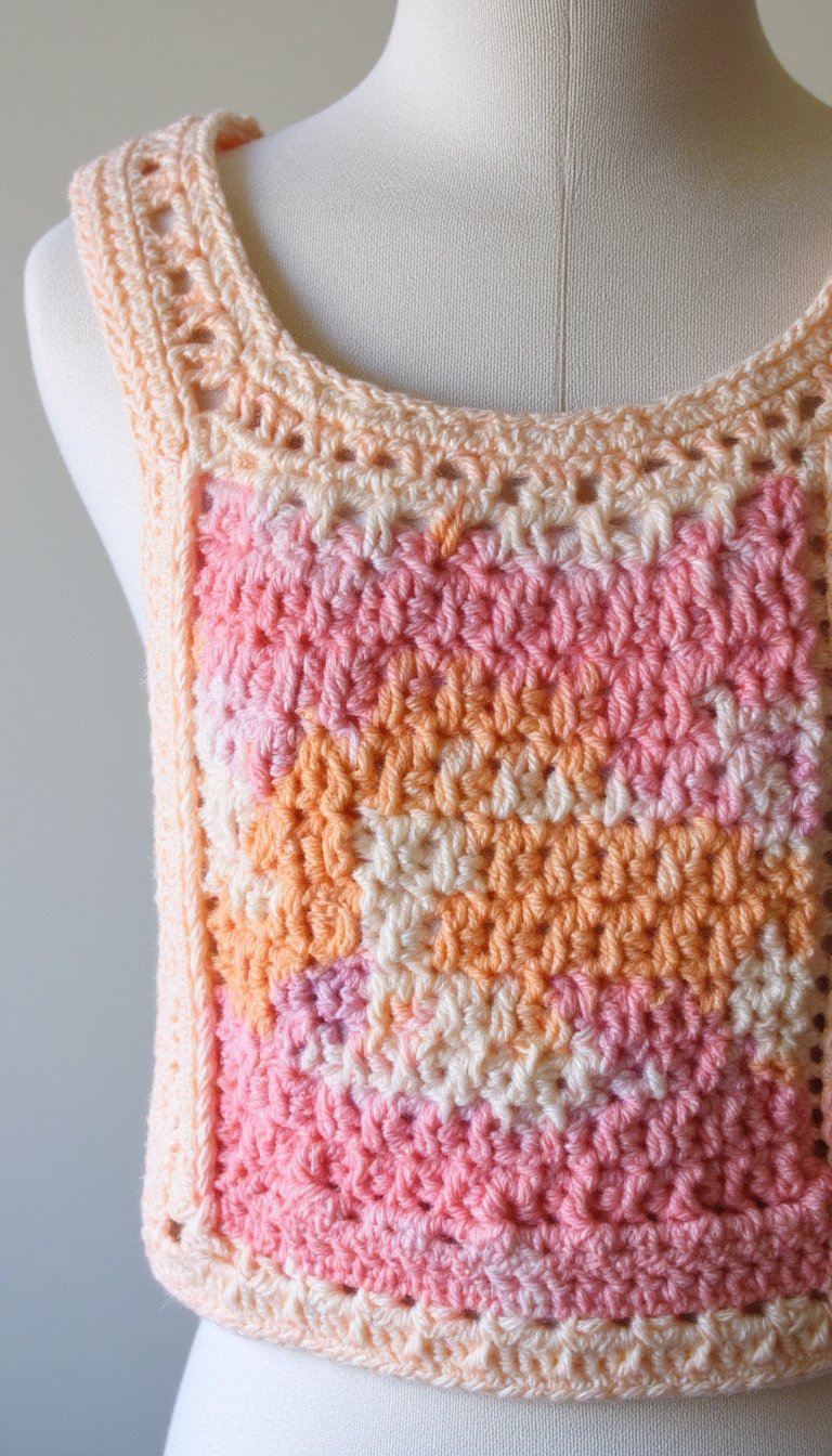 18. A "Painterly" Colorwork Vest