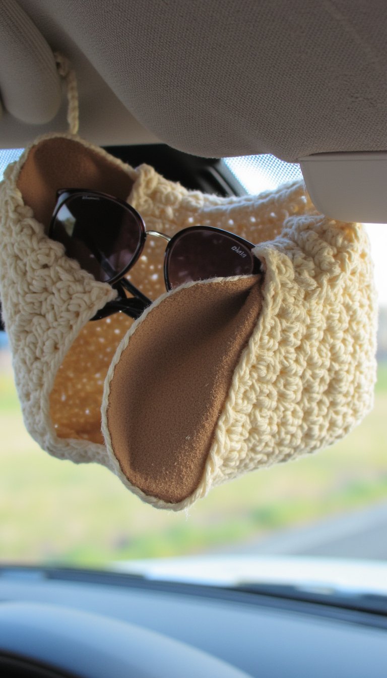 9. Sunglasses Visor Clip