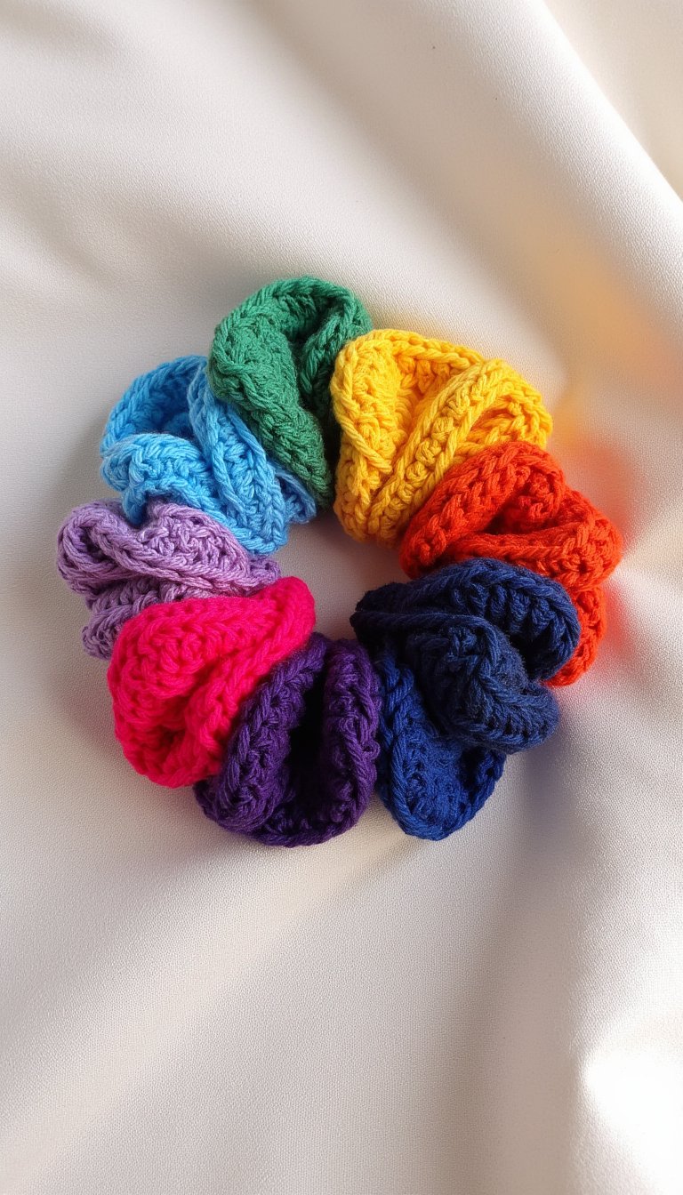 25. Easy-Peasy Hair Scrunchie