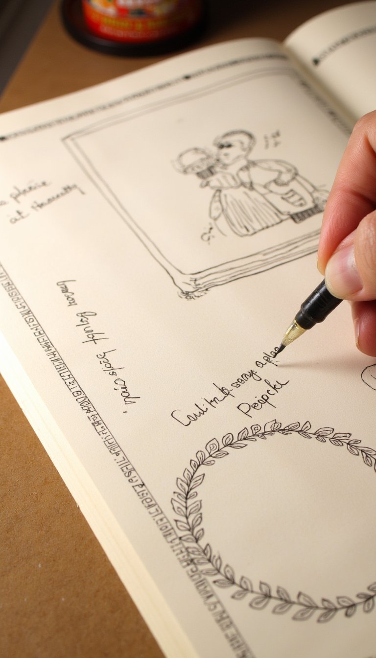 6. Hand-Drawn Doodles & Annotations