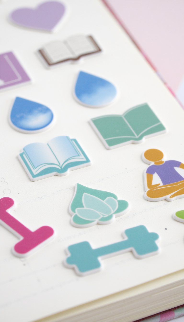 9. Functional Planner & Habit Tracker Icons