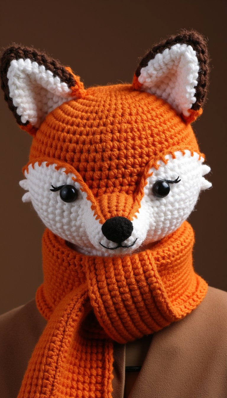 13. A Dapper Fox Scarf