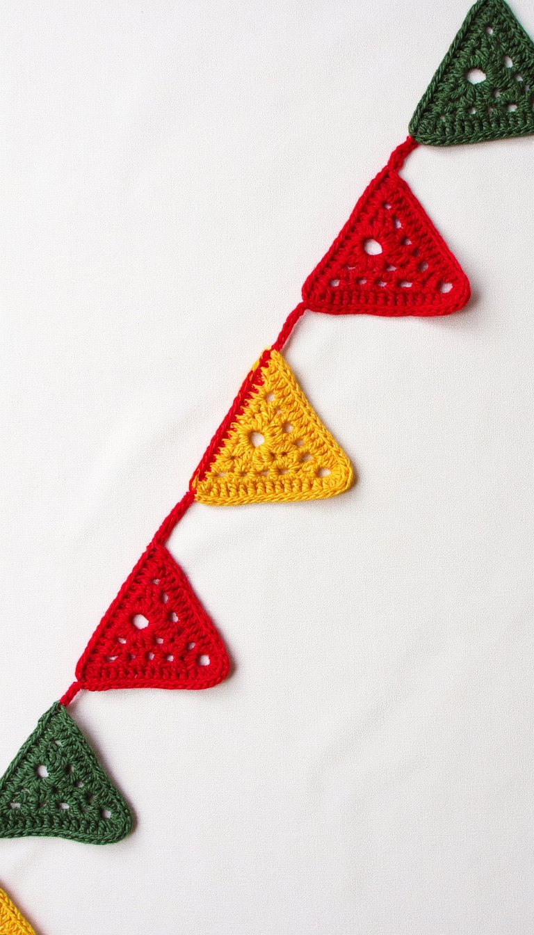 10. Festive Garland Flags