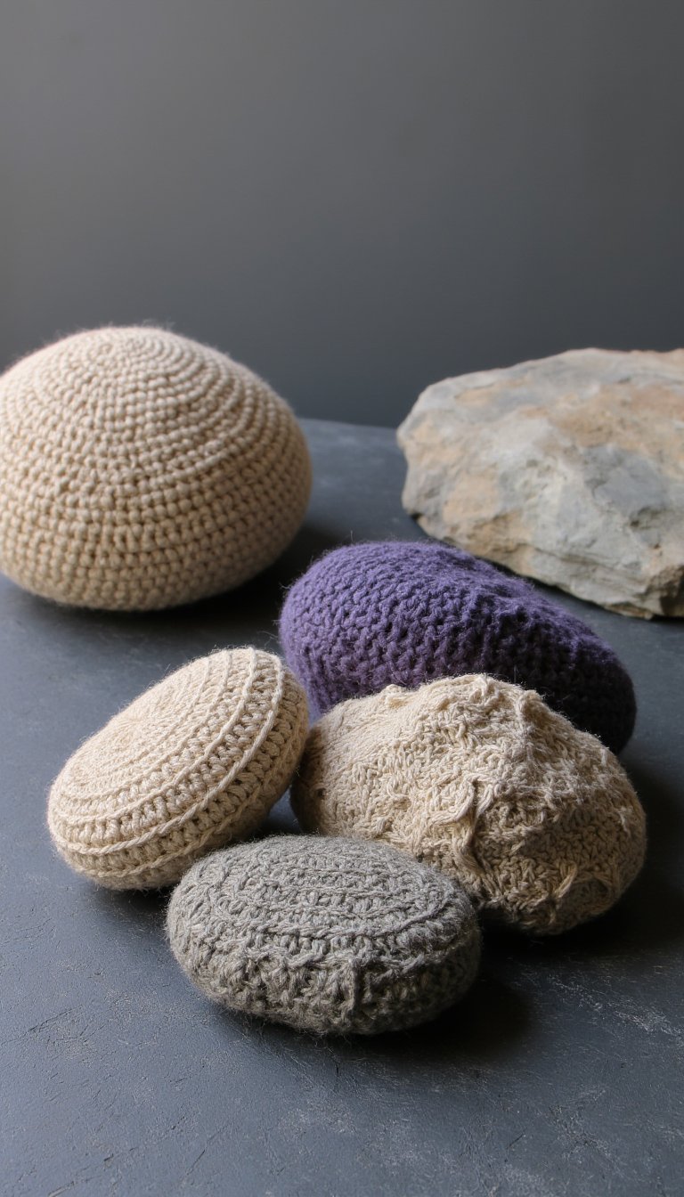 18. A Set of "Rock" Cozies
