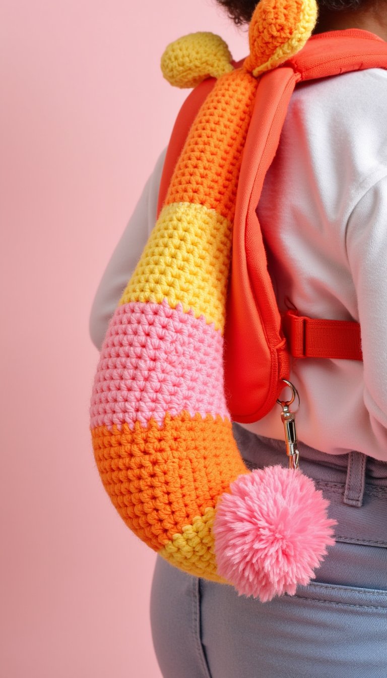 24. A Child's Backpack Harness "Tail"