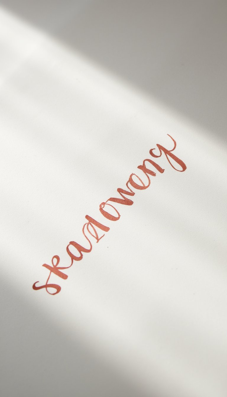 13. Clean & Crisp Typography Focus