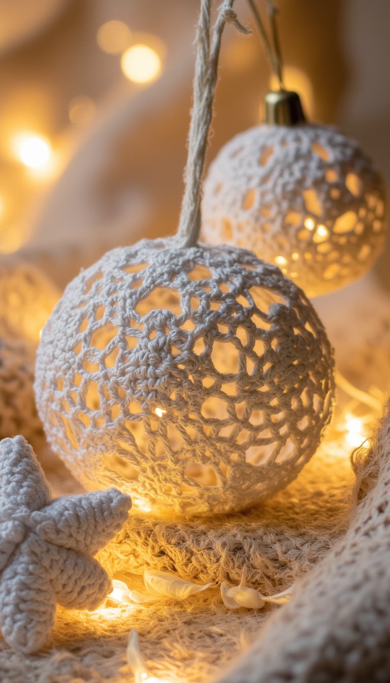 28. Beaded Statement Ornaments