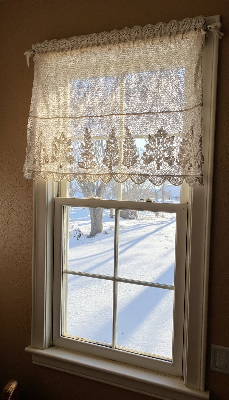 17. Lacy Window Valances