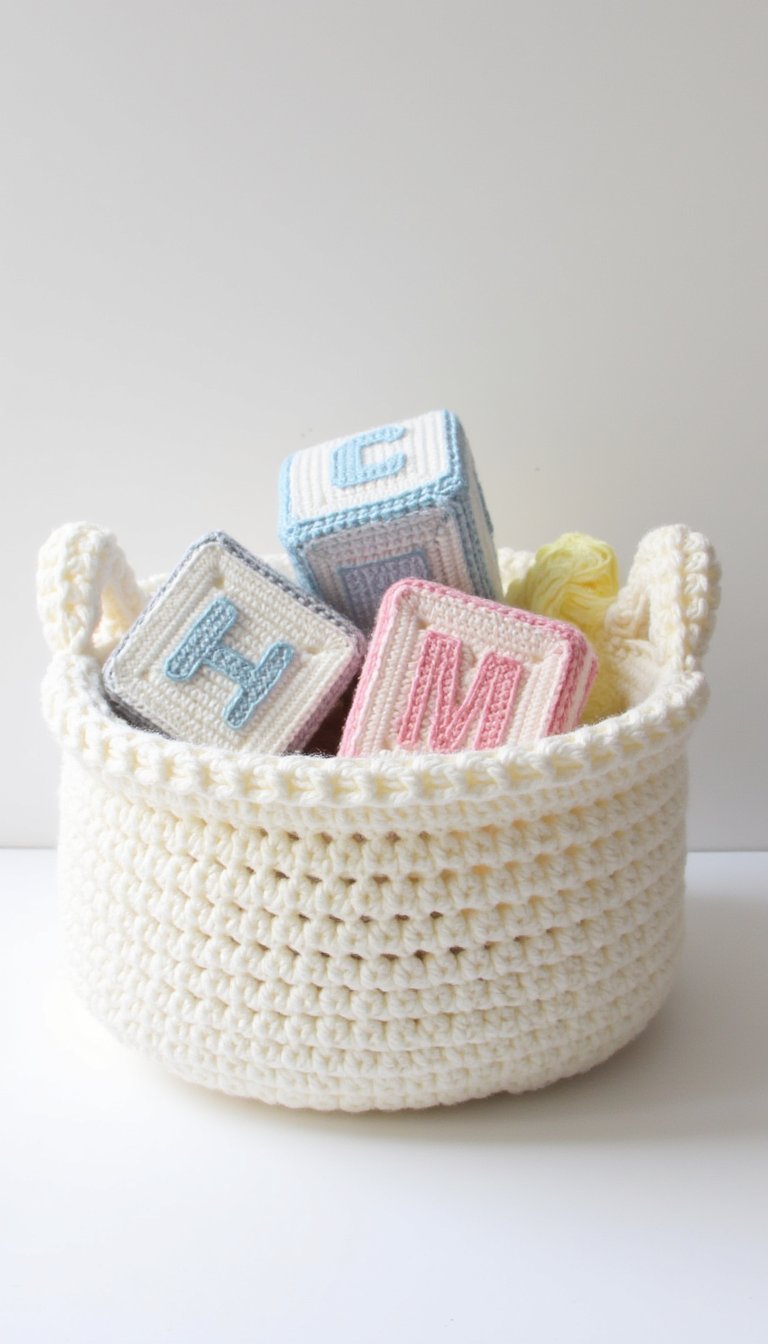 18. A Chunky, Quick Basket for Toys