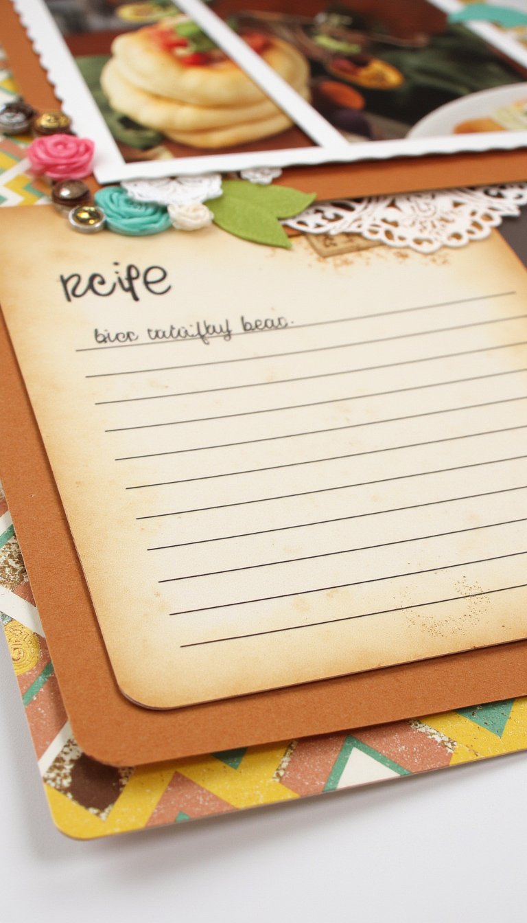 8. A Page for Your Favorite Recipe