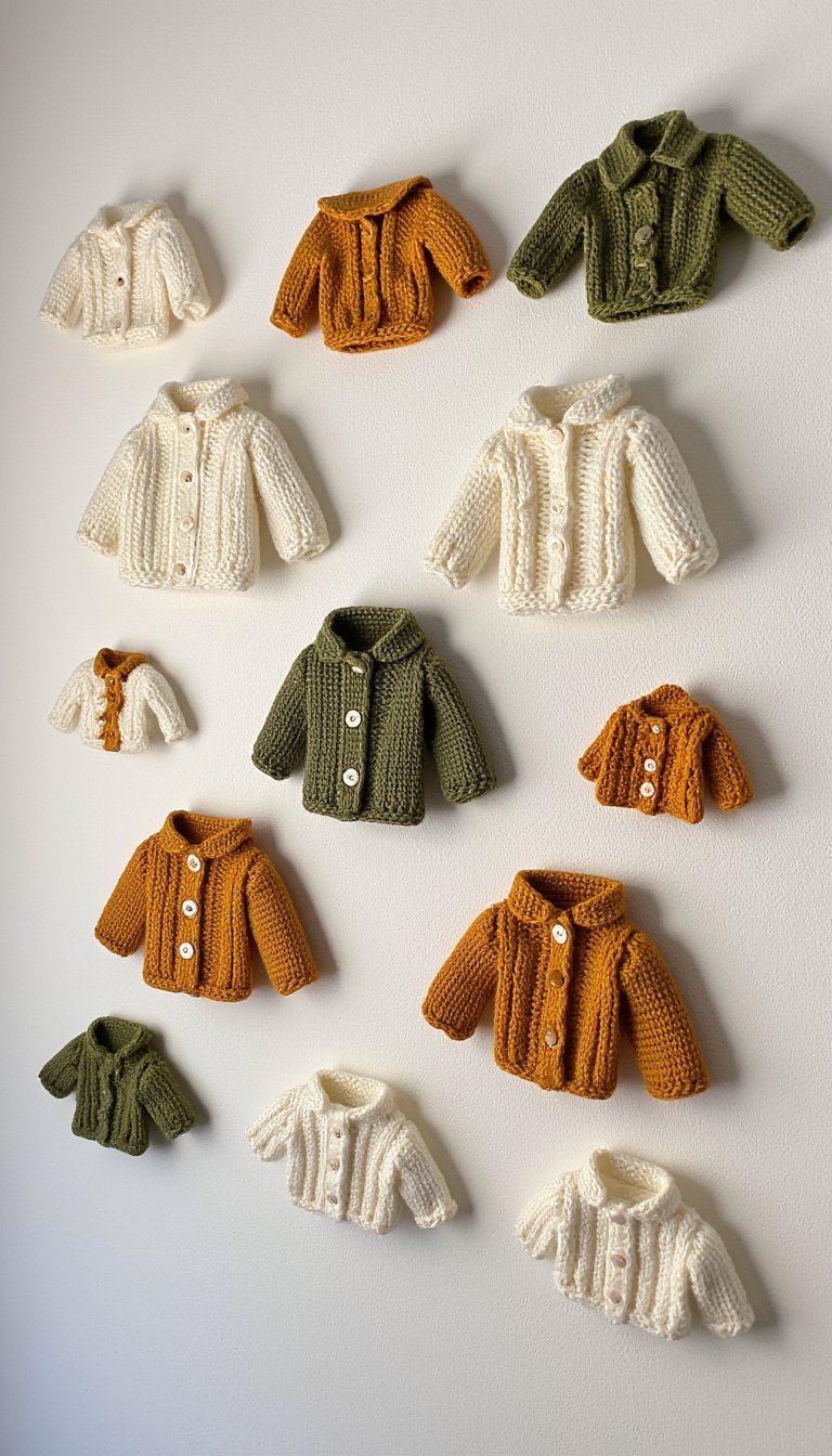 3. A Gallery of Miniature Sweaters