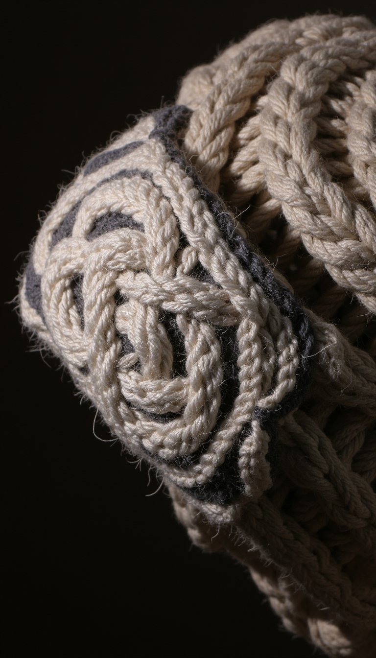 16. Cabled Tapestry Headband