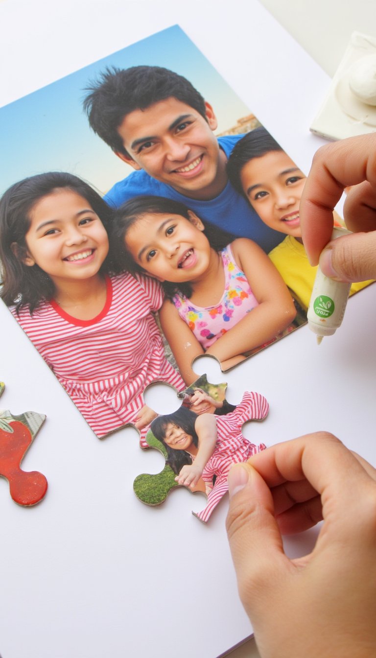 15. DIY Puzzle for Kids