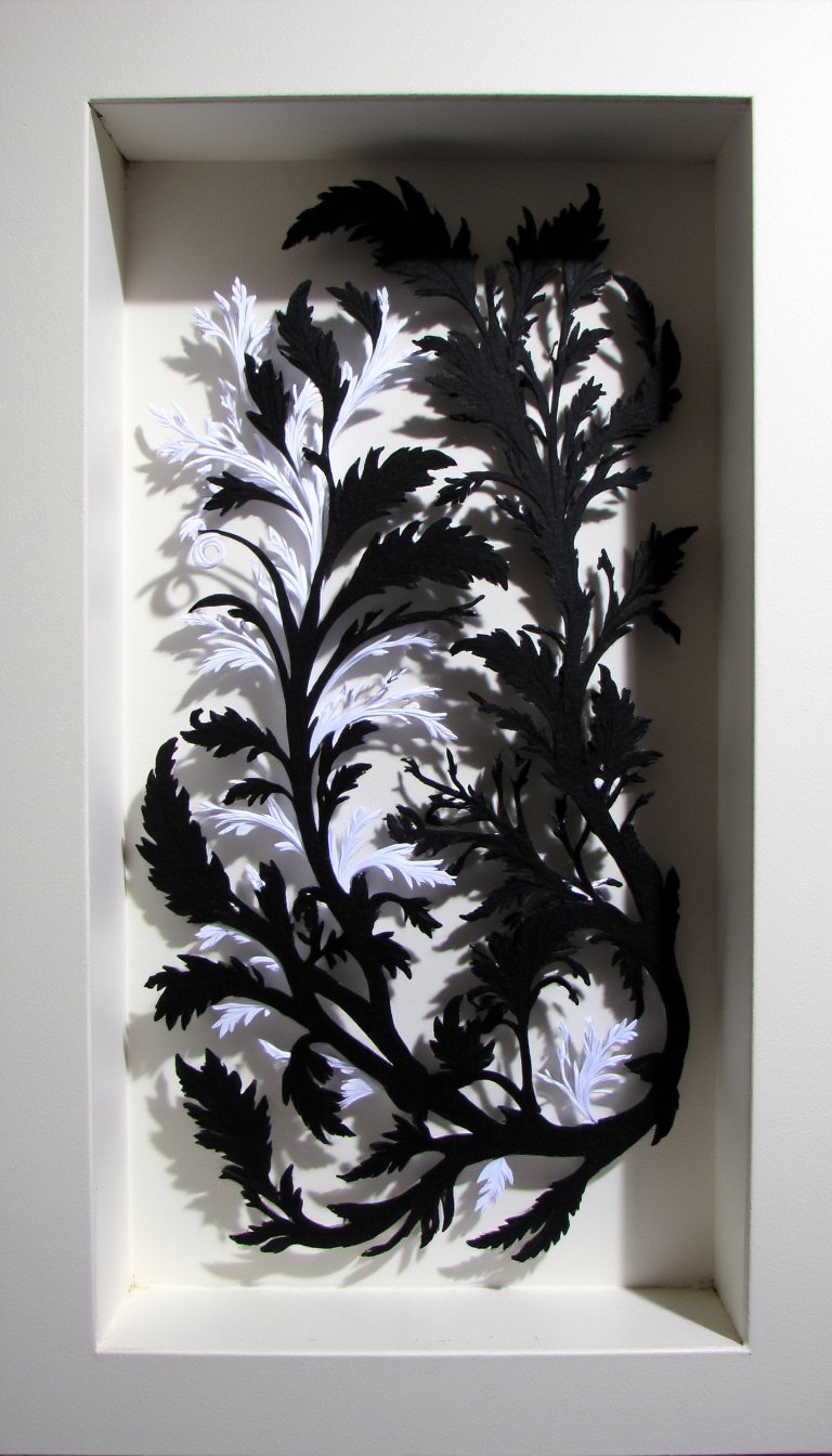 10. Intricate Papercut Art Shadows