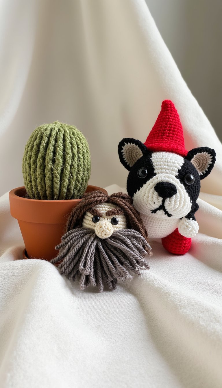 6. Amigurumi That Breaks the "Cute" Mold