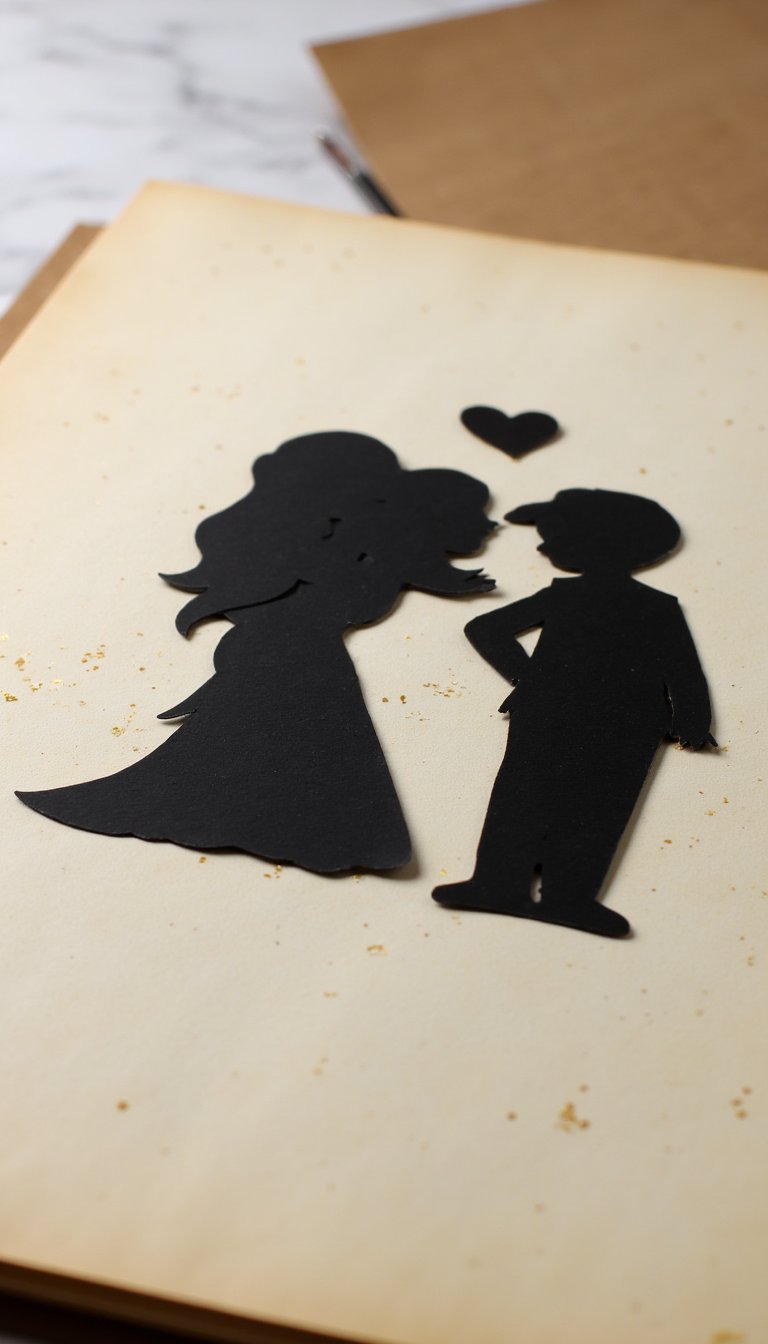 16. Silhouette Art Shadow Portraits