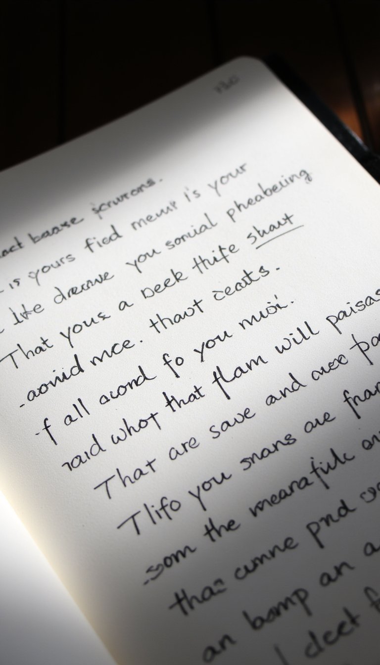 27. Hand-Lettered Lyrics