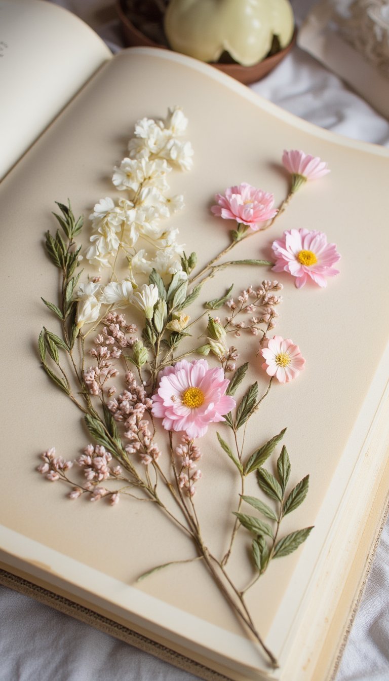 2. Pressed Florals & Botanical Bliss