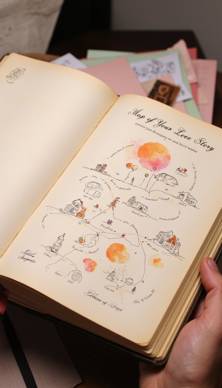 16. A Map of Your Love Story