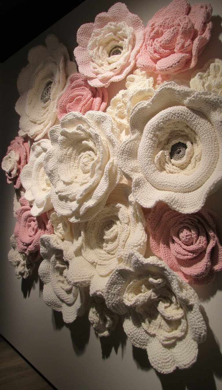 5. Oversized, Textured Blooms