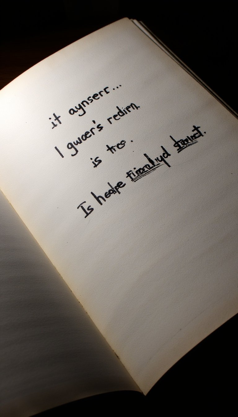 22. A Blackout Poetry Creation