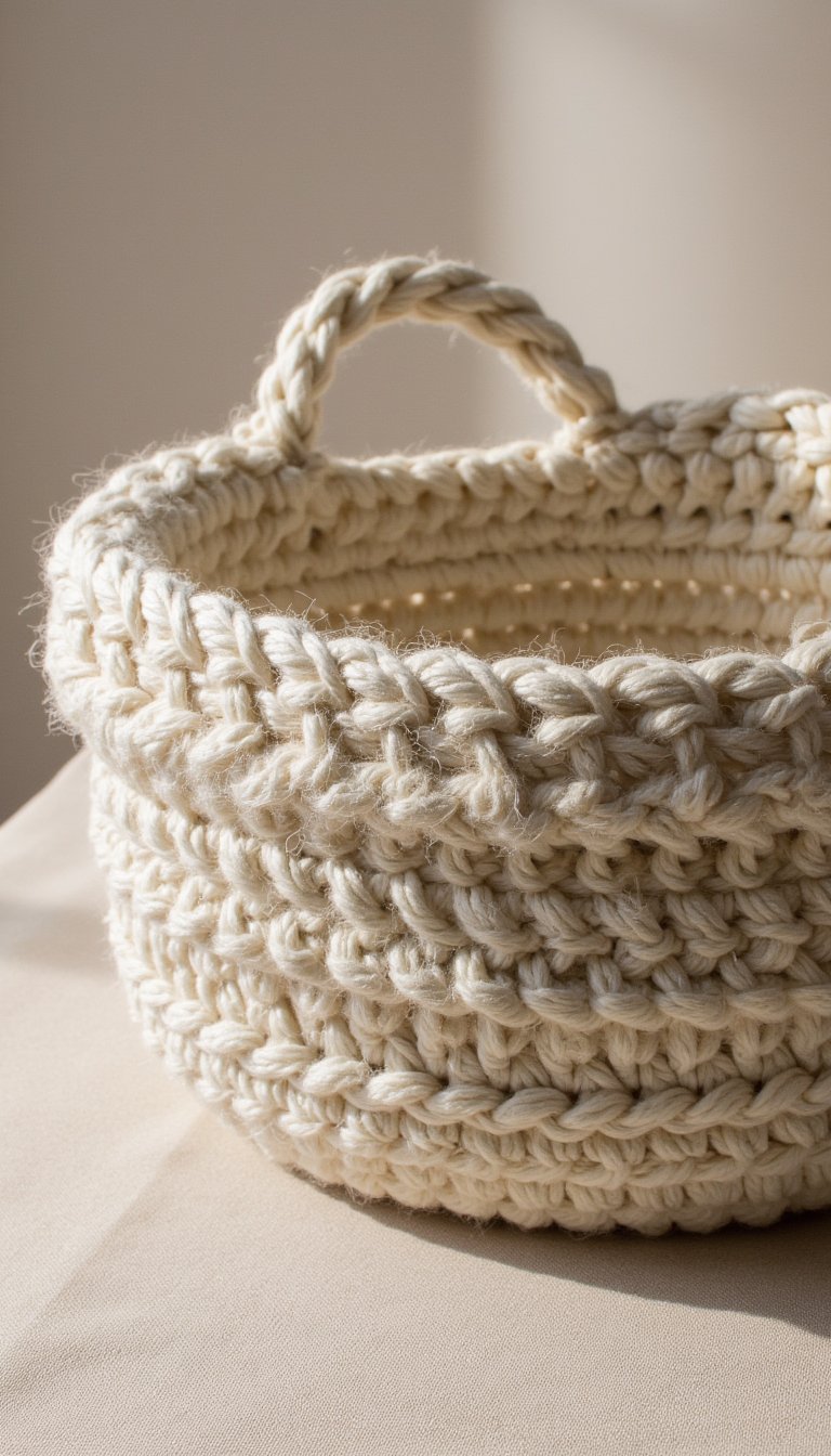 3. Chunky, Oversized Basket