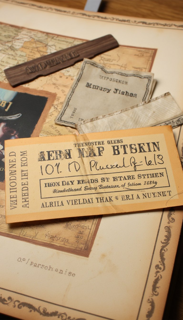 7. The Concert & Event Ticket Stub Chronicle