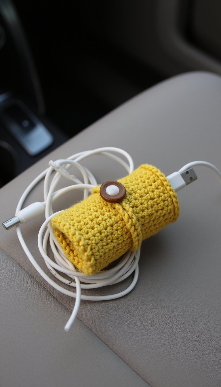 23. Charger Cable Cord Wrap