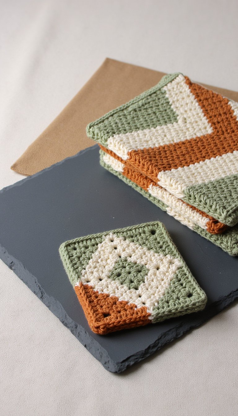 6. Sophisticated Coaster & Placemat Sets