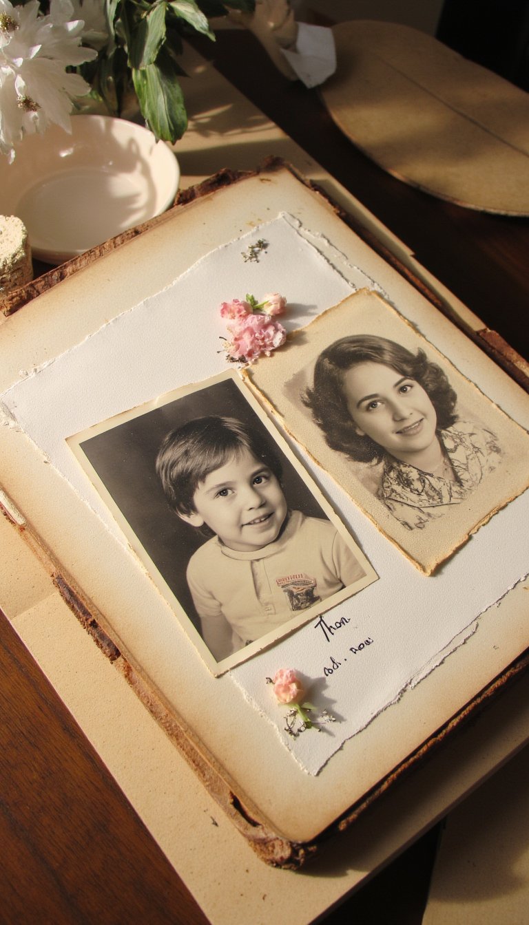 10. The "Then & Now" Comparison Spread