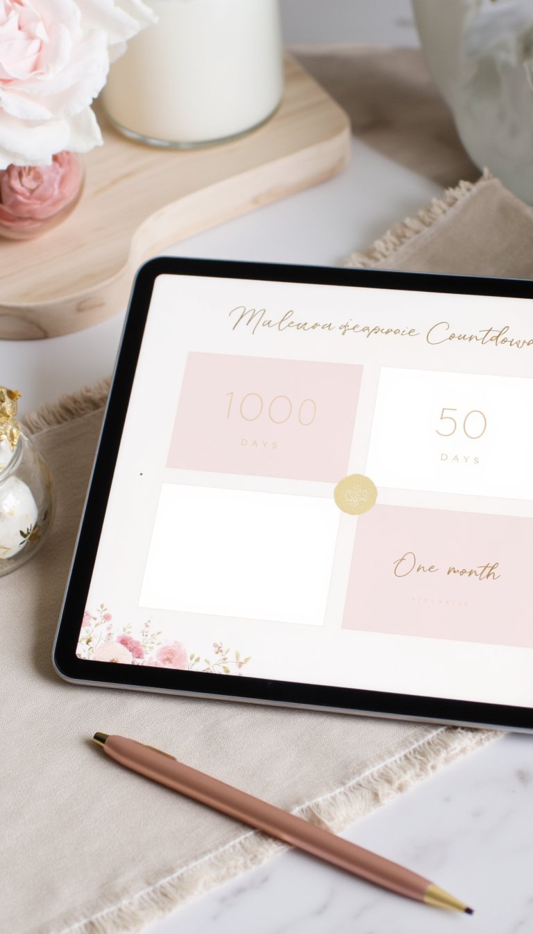 14. Celebratory Milestone Countdown